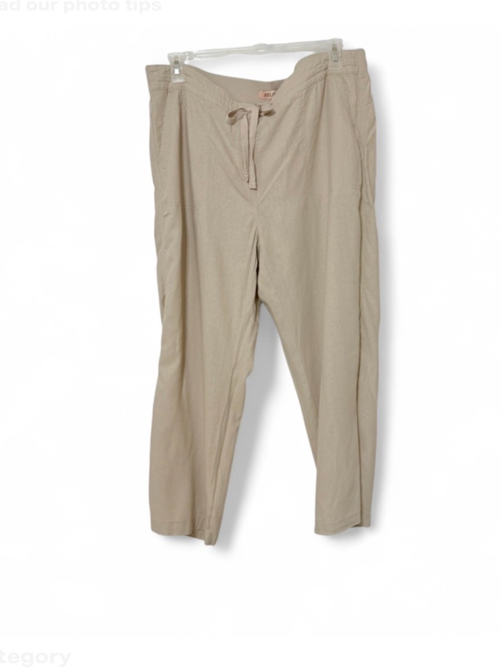 Per Se Linen Blend Pants